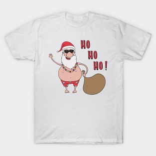 Ho, ho, ho! Santa Claus on Vacation T-Shirt